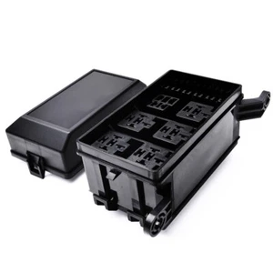 Bloque de fusibles de caja de relé automotriz 12 ranuras ATC/ATO portafusibles para automóvil camión SUV aprox. - Imagen 1 de 10