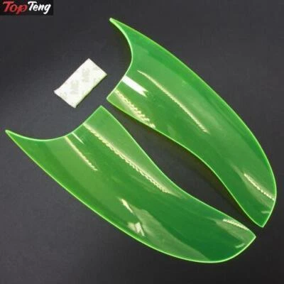 Front Headlight Lens Protection Cover Green Fit For Kawasaki Zx-10R Zx 10R 16-18 Foto 1 de 4