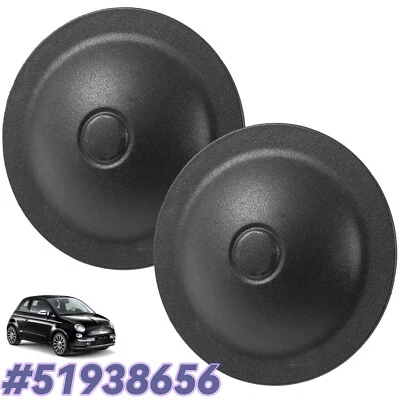 2X Front Top Stoßdämpfer Montieren Mutter Abdeckung Kappen Für Fiat 500 - Image 1 of 4