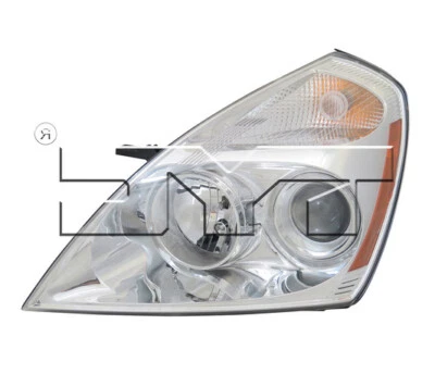 Conjunto de faros halógenos laterales izquierdos TYC para modelos Kia Sedona 2008-2012 Foto 1 de 3