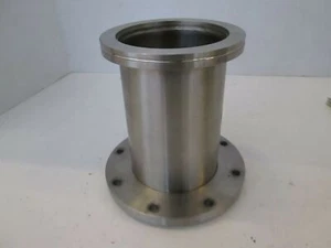 Stainless Steel Vacuum Pump Top Flange Adapter, Used - Picture 1 of 5