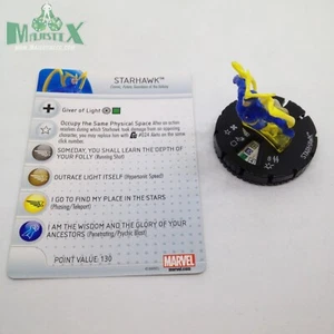 Heroclix Guardians of the Galaxy set Starhawk#004 Common figure w/card! - Picture 1 of 1