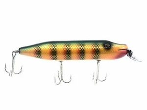 Musky Dan (XXX Lures) Husky Pikie, Perch Scale Color - Picture 1 of 3