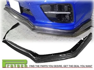 2015+ WRX STI SUBARU CS estilo fibra de carbono alerón delantero labio - Imagen 1 de 2