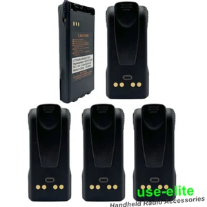 5PCS USB-C Li-ion Battery 3200mAh For NNTN7335 XTS1500 XTS2500 PR1500 Radio - Afbeelding 1 van 5