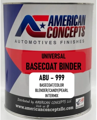 ABU – 999 UNIVERSAL BASECOAT BINDER/COLOR BLENDER/CANDY/PEARL, Automotive GALLON Foto 1 de 2