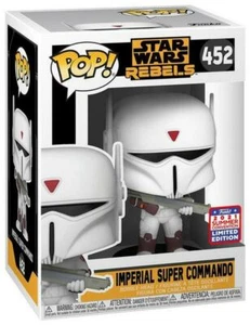 Funko Pop! #452 Star Wars Rebels Super Imperial Commando Summer 2021 Exclusive - Picture 1 of 1