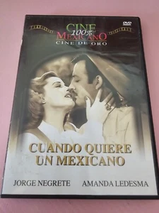 Cuando Quiere Un Mexicano Dvd Open Used - Picture 1 of 3