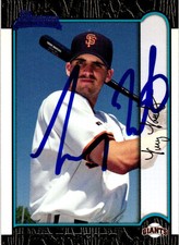 SIGNED 1999 Bowman Tony Torcato 127 SAN FRANCISCO GIANTS AUTOGRAPHED