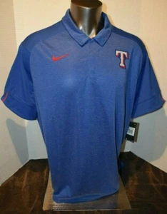 Polo Nike de béisbol azul Texas Rangers para hombre tallas S-XXL nueva con etiquetas - Imagen 1 de 9