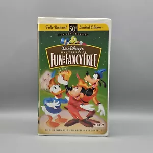 Funny and Fancy Free VHS Disney Masterpiece - Buy More Save More SEE DESCRIPTION - Foto 1 di 4