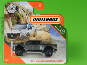 Matchbox 2020 - 2016 Nissan Titan Warrior Concept - 76 - nuovo in confezione originale - Foto 1 di 1