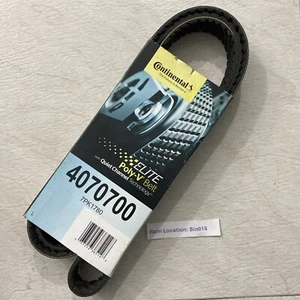 Serpentine Poly-V La Cintura Silenziosa CONTINENTAL ELITE 4070700 - Foto 1 di 5