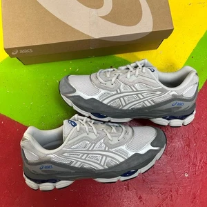 ASICS GEL-NYC GLACIER GREY GRAVEL BLUE UK11 💙TRUSTED SELLER💙 FAST DISPATCH🚚 - Picture 1 of 5