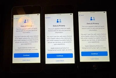 Lot Of 3 Apple A1574 iPod Touch 6th Gen 16GB Good Used BROKEN - Image 1 of 2