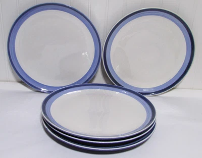 Juego de 4 platos de cena Pfaltzgraff Denim Blues vintage de 11" Foto 1 de 4