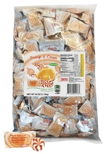 Scripture Candy, Orange and Cream Hard Candy 2.5 Pound Bag, 180 Pieces - Picture 1 of 4
