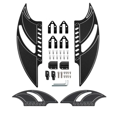 Reposapiés delanteros y traseros para Harley-Davidson Style Foot Peg Dyna Fatbob Foto 1 de 4