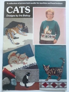 CATS – Designs by Iris Bishop - Knitting Patterns – Hand / Machine Knitting - Picture 1 of 4