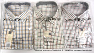 NEU PAKET 3 SAMUAEL WINDSOR HERRENHEMDEN kariert GR. 3XL XXXL Malham Cumbria + - Bild 1 von 7