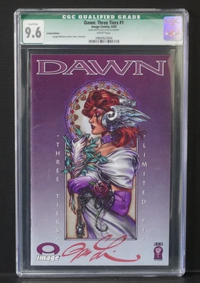 Dawn три уровня #1 CGC 9.6 Майкл Линснер подпись 2003 изображение - Изображение 1 из 3