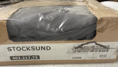 Ikea STOCKSUND Footstool / Ottoman Cover Slipcover LJUNGEN GRAY 403.217.73 - Image 1 of 4