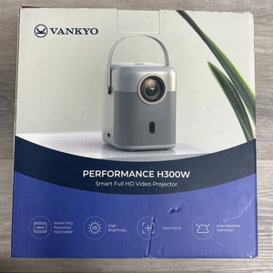 VANKYO Performance H300W Native 1080P Portable Projector, Full HD Wifi - Picture 1 of 3