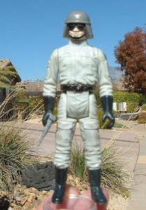 SCHÖNER Endor AT-ST Scout Driver mit Schwimmwaffe Vintage 1984 ESB Star Wars - Bild 1 von 6