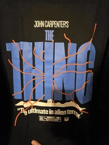 Rucking Fotten John Carpenter's The Thing Film Home VHS Video Horror T-Shirt - Bild 1 von 9