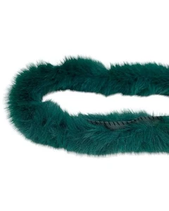 50 Cm Passamaneria  Bordo Mano Eco Pelliccia Sintetica Lapin Morbida Tubolare Pr - Imagen 1 de 38