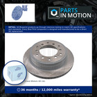 2x Brake Discs Pair Vented fits TOYOTA LAND CRUISER PRADO J15, KDJ150 3.0D Rear