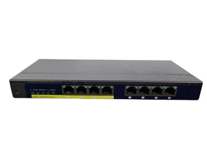 NetGear prosafe 8 port 10/100/1000 switch 4-port PoE GS108P ! - Picture 1 of 3