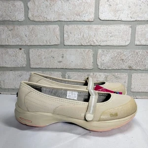 Scarpe Keds Sport Toning Donna 8 Beige Chic Mary Jane Imbottite Leggere Nuove - Foto 1 di 11