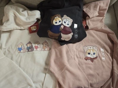 Mofusand Mujeres Lindas Gato Suave Sudaderas con Capucha Uniqlo Niños Tallas para Edades 3-13 Nuevas con Etiquetas Foto 1 de 4