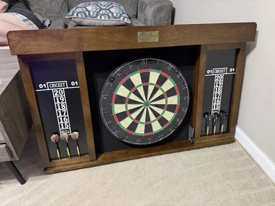 Harrington Professional Wooden Dartboard W/LED - Image 1 of 4