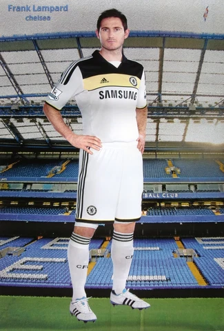 FRANK LAMPARD "HANDS TO WAIST" FOOTBALL POSTER -CHELSEA FC PREMIER LEAGUE SOCCER Cover