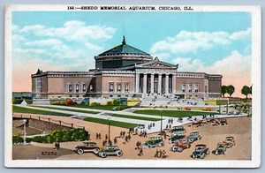 Postkarte 30er Jahre Shedd Memorial Aquarium Chicago #C13 - Bild 1 von 2