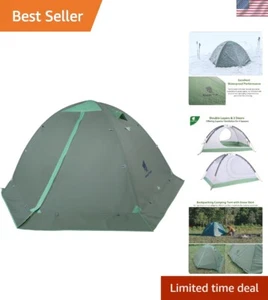 Ultralight 2 Person Backpacking Tent 4 Season Waterproof Camping Tent Double ... - Picture 1 of 8