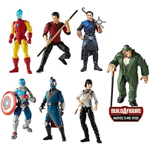 Hasbro Marvel Legends Shang-Chi Series Wave - 6 inch Action Figures Bundle (M Cover