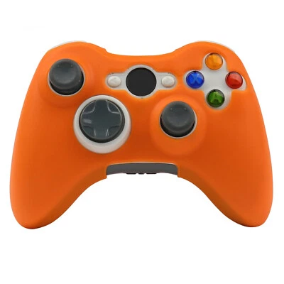 Protect Silicone Rubber Cover Shell Xbox360 Controller Case Soft Skin Thumb Grip - Image 1 of 4