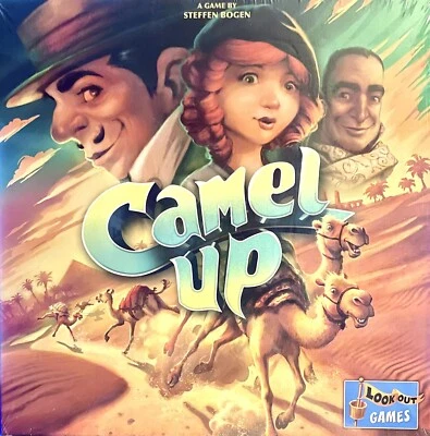 CAMEL UP (Board Game,. 2024) LookOut Games 3-8 Players Age 8+ - Image 1 of 2