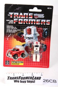 Swerve w/box Mini Vehicles Vintage G1 Reissue Transformers - Picture 1 of 3