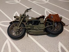 1998 Vintage Hasbro GI Joe Harley Davidson 12" MP Army Motorcycle 