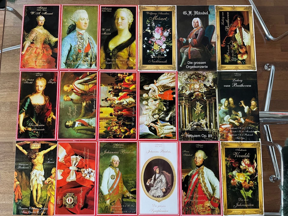 36 CD's Klassische Musik Konvolut Mozart,Haydn,Brahms,Chopin,Händel u.v.m. - Bild 1 von 1