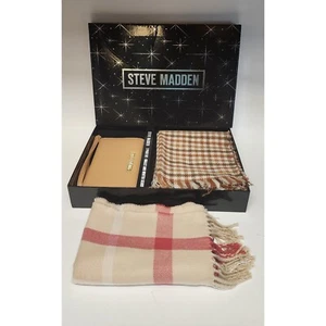 Juego de 2 bufandas y billeteras Steve Madden/bufanda gratis  - Imagen 1 de 11
