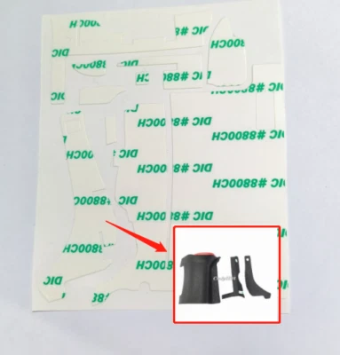 Cinta adhesiva para agarre de goma Bady + lado izquierdo + pulgar para pieza de cámara Nikon D750 Foto 1 de 2