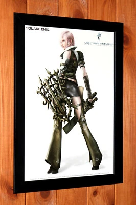 Póster promocional Lightning Returns Final Fantasy XIII Xbox 360 PS3 / página de anuncio enmarcada Foto 1 de 3