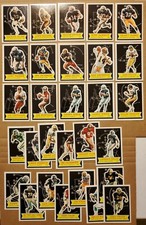 1984 Topps NFL Football Stars Collector's Edition Card Set 30 Dickerson Montana