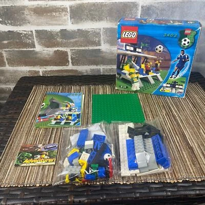 Juego Lego Tribuna Aficionados Nuevo Sellado Retirado # 3403 Año 2000 Zidane Edades 6+  Foto 1 de 4
