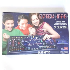 Catch Mag Magical Strategy Space Challenge Magnetic Board Game Plastwood Italy - Picture 1 of 12